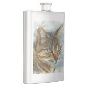 Verbluffend tablet Cat Sluiten Grafiet Potlood Por Heupfles (Rechts)