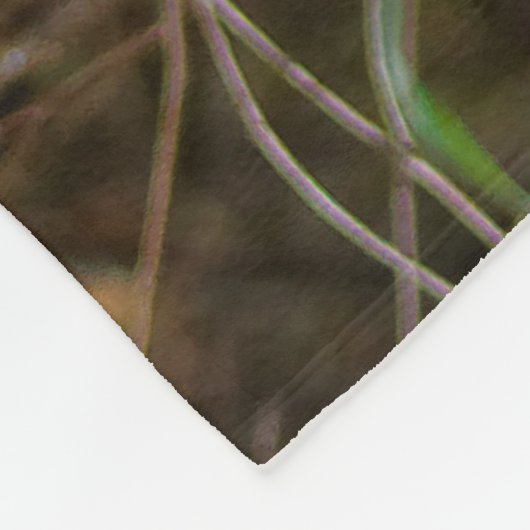 Verbluffend Trio van Blacktail Deer in het bos Fleece Deken (Hoek)