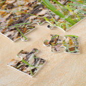 Verbluffend Trio van Blacktail Deer in het bos Legpuzzel (Zijkant)