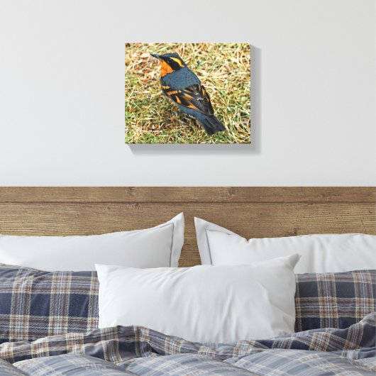 Verbluffend variabel spruitje op het gazon canvas afdruk (Insitu (Slaapkamer))