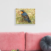 Verbluffend variabel spruitje op het gazon canvas afdruk (Insitu (Woonkamer))