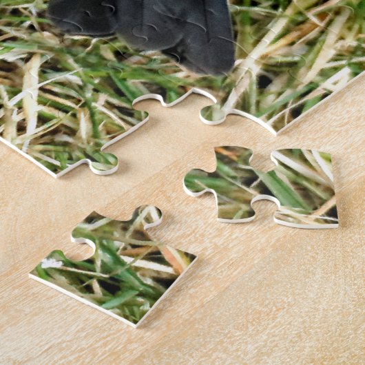 Verbluffend variabel spruitje op het gazon legpuzzel (Zijkant)