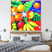 Verbluffend veegt de sterrenhemel. Bestel nu Canvas Afdruk (Insitu (Slaapkamer))