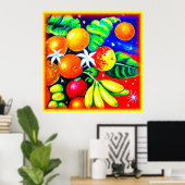 Verbluffend veegt de sterrenhemel. Bestel nu Poster (Thuiskantoor)