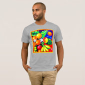 Verbluffend veegt de sterrenhemel. Bestel nu T-shirt (Voorkant volledig)
