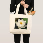 Verbluffend water met Gold Center Grote Tote Bag (Voorkant (product))