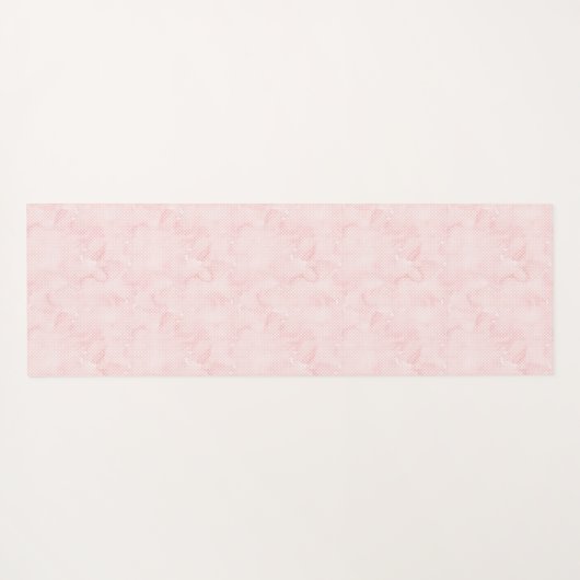 Verbluffend Waterverf roze Yogamat (Achterkant (horizontaal))