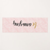 Verbluffend Waterverf roze Yogamat (Voorkant (horizontaal))