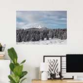 Verbluffend winterlandschap poster (Thuiskantoor)