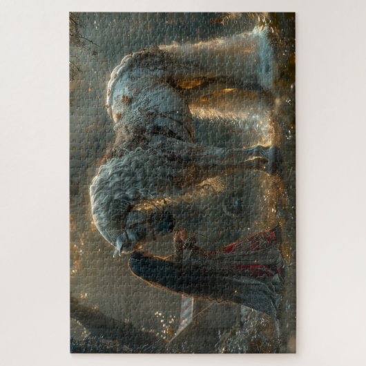 Verbluffend zigeunerpaard legpuzzel (Verticaal)