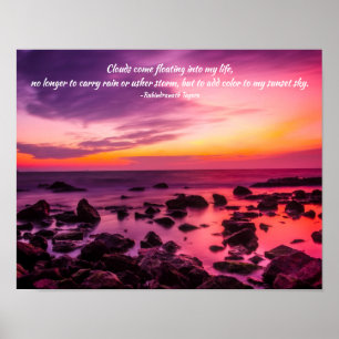 Verbluffend Zondag met Inspirerend Citaat Poster
