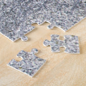 Verbluffend zwarte kalksteen Shorebird op Rock Legpuzzel (Zijkant)