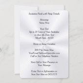 Verbluffende 100e verjaardag van uitnodigingen (Achterkant)