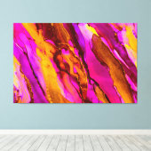 Verbluffende 3-panelbladcanvasafdruk alcoholinkt canvas afdruk (Insitu (Houten vloer))