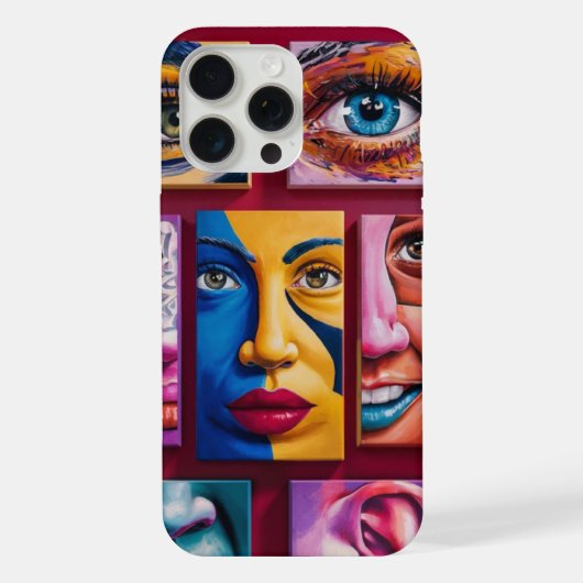 Verbluffende 3D Crimson Sticker Design voor Vrouwe iPhone Hoesje (Achterkant)