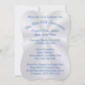 Verbluffende 65e trouwdag uitnodigingen (Achterkant)