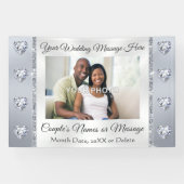 Verbluffende aangepaste, welkomstbanner voor bruil spandoek (Horizontaal)