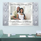 Verbluffende aangepaste, welkomstbanner voor bruil spandoek (Beurs)