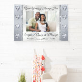 Verbluffende aangepaste, welkomstbanner voor bruil spandoek (Insitu)