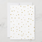 Verbluffende Aankomst Foto Geboorteaankondiging Aankondiging (Achterkant)