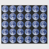 Verbluffende aarde cadeaupapier (Vlak)