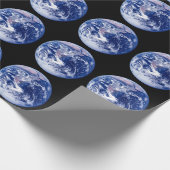 Verbluffende aarde cadeaupapier (Hoek)