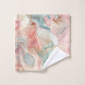 VERBLUFFENDE AARDE MARMER WERVELEN BADKAMER HANDDO BAD HANDDOEK (Wasdoekje)