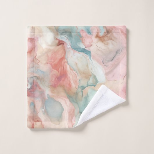 VERBLUFFENDE AARDE MARMER WERVELEN BADKAMER HANDDO BAD HANDDOEK (Wasdoekje)