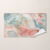 VERBLUFFENDE AARDE MARMER WERVELEN BADKAMER HANDDO BAD HANDDOEK (Handdoek)