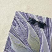 Verbluffende abstracte fractale kunst bloem naam strandlaken (In situ)