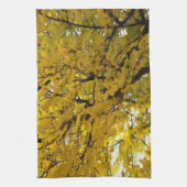 Verbluffende Abstracte kunst in de herfst van de b Theedoek (Verticaal)
