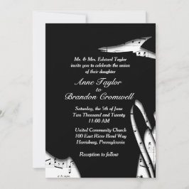 Verbluffende Abstracte muziekthema Weddenschap Kaart