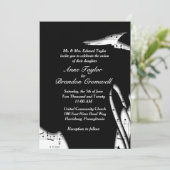 Verbluffende Abstracte muziekthema Weddenschap Kaart (Staand voorkant)