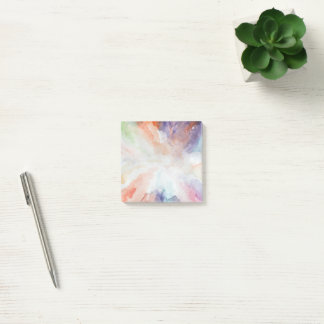 Verbluffende Abstracte Waterverf moderne kunst Post-it® Notes