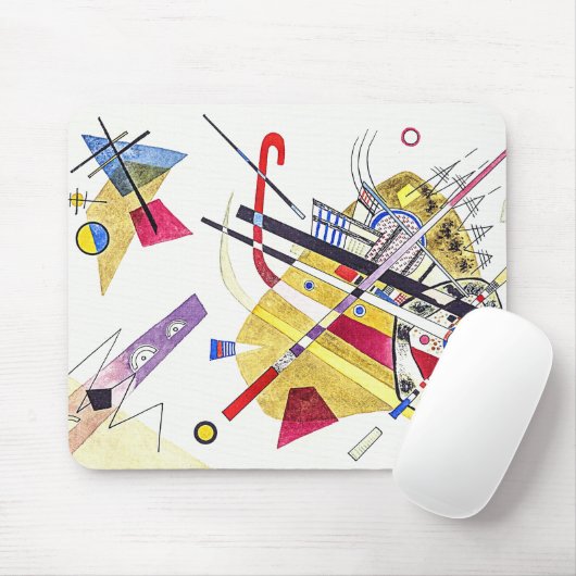  verbluffende abstractie - Kandinsky Art Muismat (Met muis)