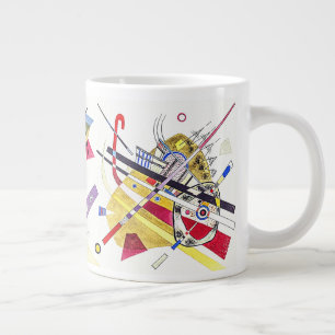 Verbluffende abstractie - Kandinsky Grote Koffiekop