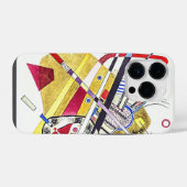 Verbluffende abstractie - Kandinsky iPhone Hoesje (Achterkant horizontaal)