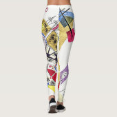 Verbluffende abstractie - Kandinsky Leggings (Achterkant)