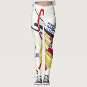 Verbluffende abstractie - Kandinsky Leggings (Voorkant)