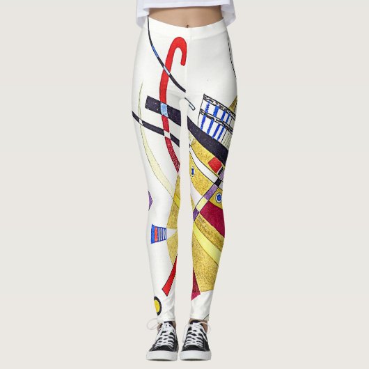 Verbluffende abstractie - Kandinsky Leggings (Voorkant)
