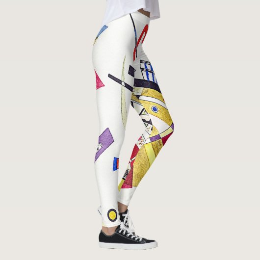 Verbluffende abstractie - Kandinsky Leggings (Rechts)