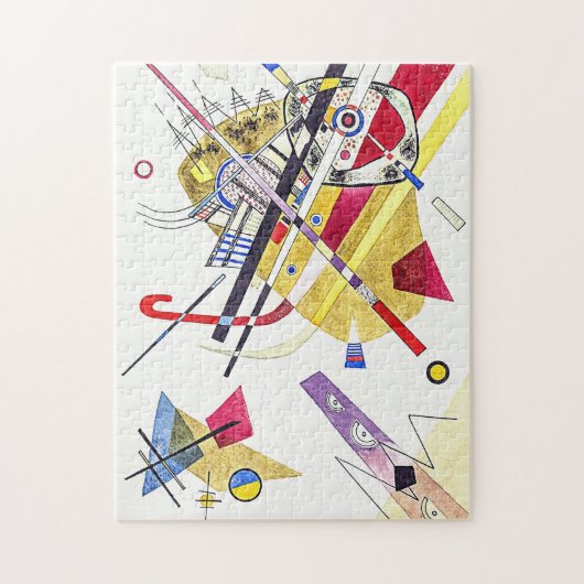 Verbluffende abstractie - Kandinsky Legpuzzel (Verticaal)