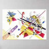 Verbluffende abstractie - Kandinsky Poster (Voorkant)