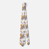 Verbluffende abstractie - Kandinsky Stropdas (Voorkant)