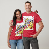 Verbluffende abstractie - Kandinsky T-shirt (Unisex)