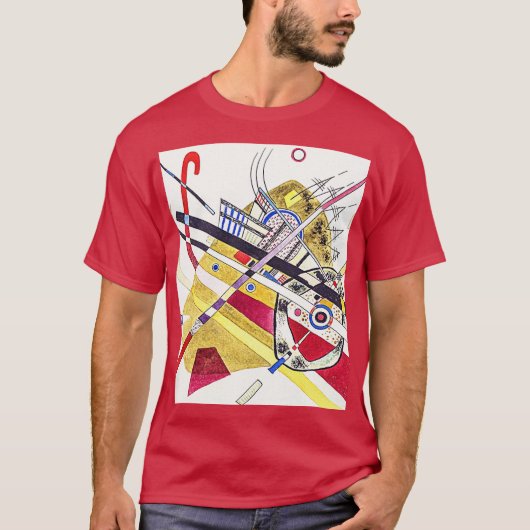 Verbluffende abstractie - Kandinsky T-shirt (Voorkant)
