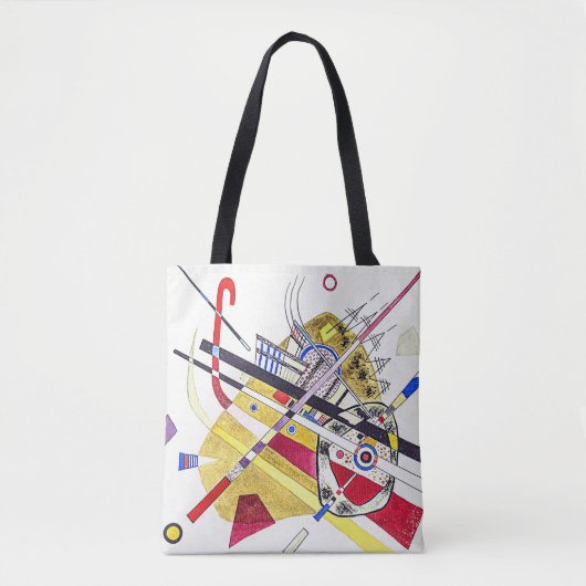 Verbluffende abstractie - Kandinsky Tote Bag (Voorkant)