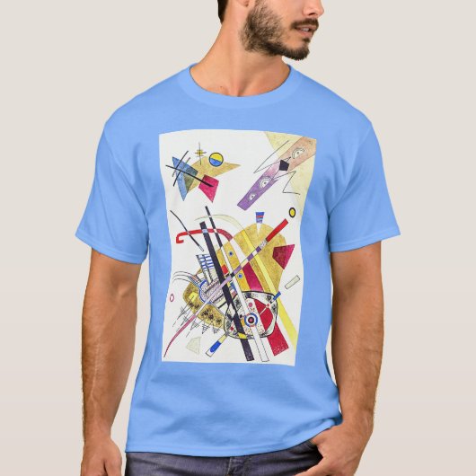 Verbluffende abstractie - Kandinsky Waterverf Art T-shirt (Voorkant)
