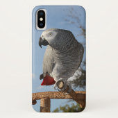 Verbluffende Afrikaanse grijze papegaai Case-Mate iPhone Case (Achterkant)