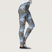 Verbluffende Afrikaanse grijze papegaai Leggings (Rechts)
